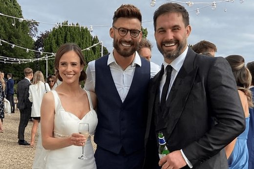 Love Island's Camilla Thurlow & Jamie Jewitt get married in front of loved ones