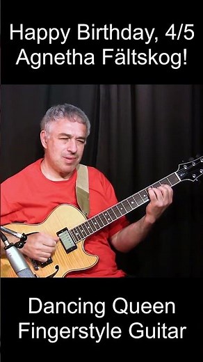 Dancing Queen, Fingerstyle Guitar #abba #fingerstyleguitar