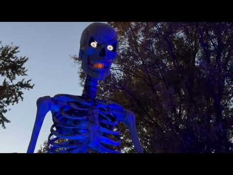 Local Geotech Engineer creates Halloween "Grantioch Graveyard"