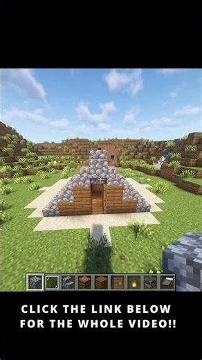 Build This Minecraft Tent in 30 Seconds!