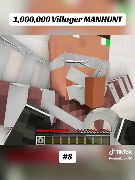 1,000,000 Villager Manhunt - Minecraft Challenge Highlights