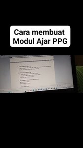 176K views · 1.7K reactions | Cara membuat MODUL AJAR PPG dan komponen yang ada pada MODUL AJAR silahkan simak buat teman-teman PPG BATC 2 #caramembuatmodulajar #infoppg | Feronika Silitonga | Facebook