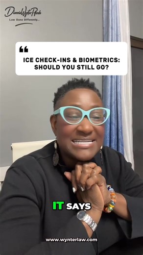 ICE Check-ins & Biometrics: Should You Still Go? Book your consultation with Wynter Law today — expert guidance, compassionate support with wynterlaw.com #ImmigrationSupport #ImmigrationJourney #ImmigrationLawyer #WynterLaw #ImmigrationBoss | Wynter Immigration