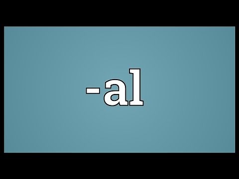 -al Meaning