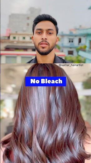 Mocha Brown Hair Color Without Bleach || Tutorial || hair color tutorial || no bleach hair color ||
