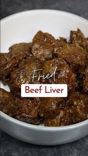 The Secret Of Soft Ox Liver! How To Make Tender Flavourful Fried Beef Liver With Onions