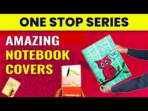 DIY Notebook Designs | How to Make a Notebook Cover? | Notebook Decoration Ideas | 2024-25