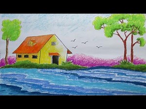 Pastel Drawing | How to Draw a Scenery | Episode-7