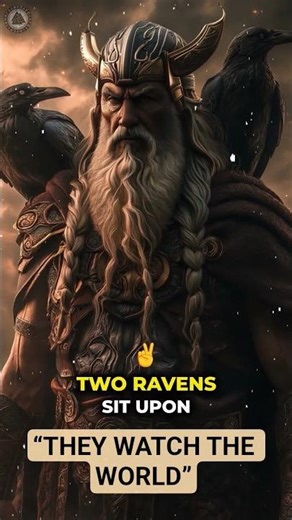 Huginn & Muninn – Odin’s All-Seeing Ravens 👁️🪶