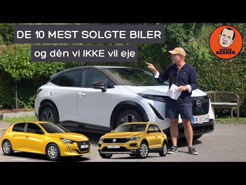 De 10 mest solgte biler - og dén INGEN vil eje