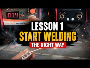 Lesson 1: Start Welding the Right Way | Machine Setup & First Arc (Stick Welding)