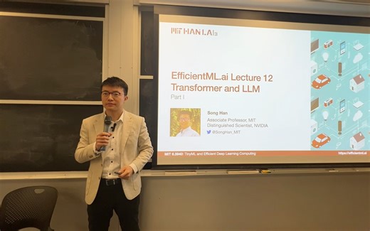 EfficientML.ai Lecture 12 - Transformer and LLM (Part I) (MIT 6.5940, Fall 2023)