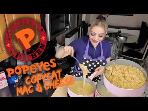 Popeye's Mac & Cheese at Home - Creamy, Cheesy, & Easy!