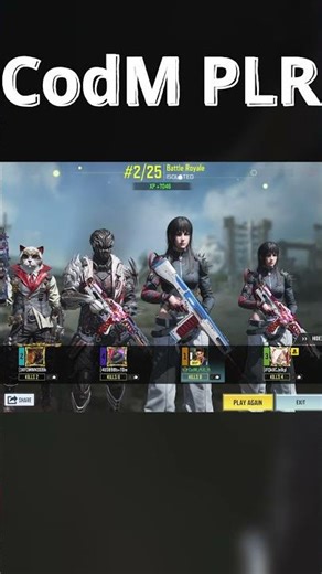 “I Finally Reached Legendary Rank Again Battle Royale Season 11 2025 😱🔥” | CodM PLR