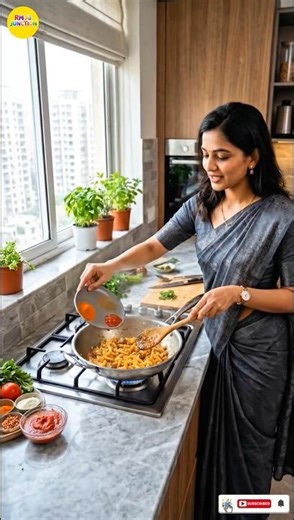 Fresh Egg Puff Preparation in a Clean and Modern Home Kitchen #EggPuff #HomeCooking