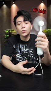 32K views · 732 reactions | một em quạt cầm tay siêu nhỏ gọn và dễ thương cùng mình trải nghiệm sản phẩm nhé #minhtrireviewcosaonoivay #minhtrireview #minhtriofficial | Minh Trí Review | Facebook