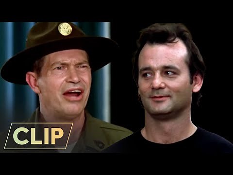 Wisecracker John Meets Hard-Ass Drill Sergeant Hulka | Stripes | Bill Murray, John Candy