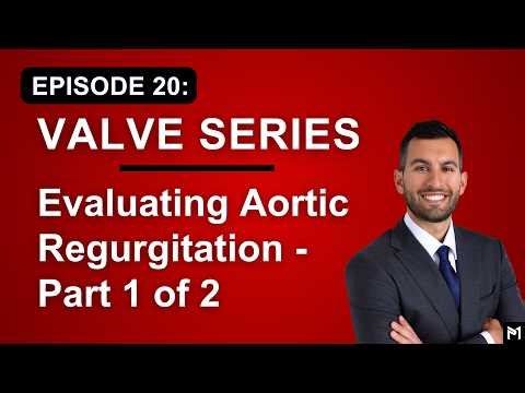 20. How to Evaluate Aortic Regurgitation using TEE - Part 1 of 2 (Echocardiography, Insufficiency)