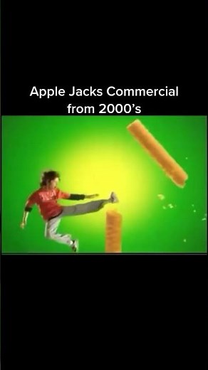 Retro Apple Jacks Commercial: Fun with Cereal Straws from the 2000s#AppleJacks
