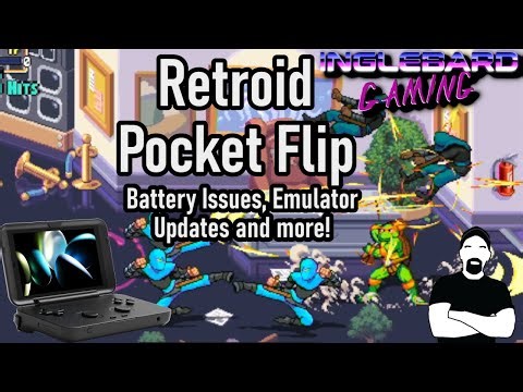 Retroid Pocket Flip Battery Issues And Emulator Updates
