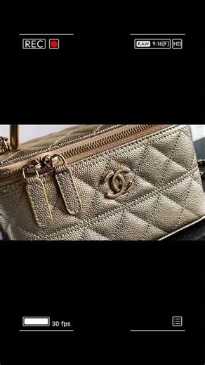 Golden and silver bag