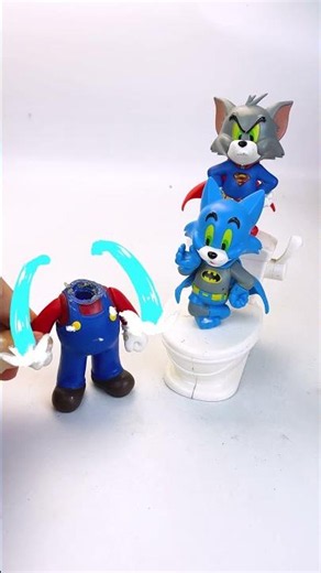 Satisfying Unboxing with Tom and Jerry, Mario Bros toy asmr Funny Videos #tomandjerry