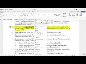 Word Module 1 Project | Shelly Cashman Word 2019 | Module 1: SAM Project 1a | SC_WD19_1a