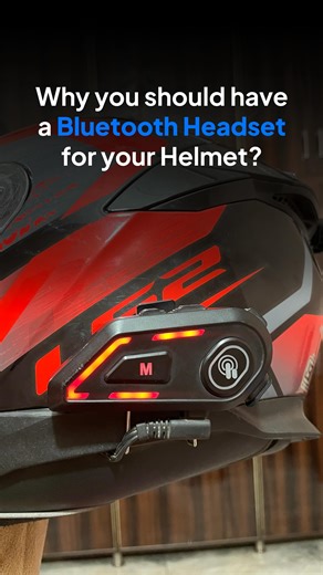Harshbeer | Motorcycle Creator | Here’s why you should have a Bluetooth Headset for your helmet. Link in the Bio . . . . #bike #bikelife #ns400z #pulsar #bikers #intercom... | Instagram