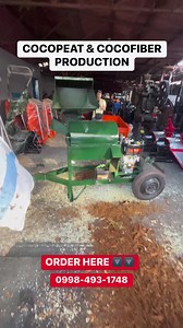 5.9K views · 23 reactions | Decorticator machine for cocopeat and cocofiber production  For orders & inquiries  0998-493-1748 and look for Ms. Mary #mccgroweragritrading #accmetalcraft #AgriMachinery #PowerTiller #reels #farming #handtractor #cocopeaachine #decorticator | Hand Tractor for Sale - ACC Metal Craft | Facebook