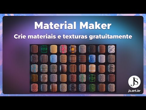 Como criar materiais e texturas para jogos gratuitamente com o Material Maker