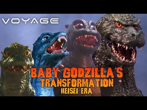 Baby Godzilla's Transformation (Heisei Era) | Voyage