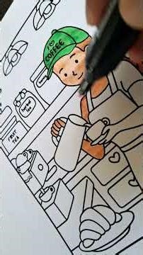 Female barista#colorista #asmr subscribe please😍