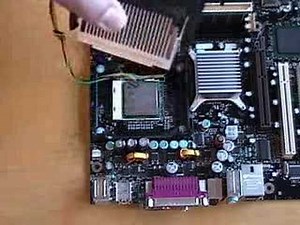 2002 Socket 478 CPU installation video