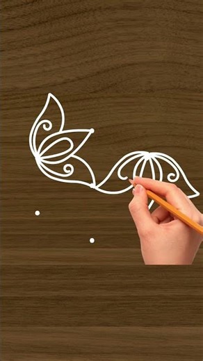 Daily Rangoli kolam with 3x2 dots #shorts #muggulu #rangoli #dsrangoli