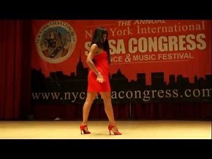 Eddie Torres & Griselle Ponce workshop salsa on2 shines part1 @ NY Salsa Congress 2011