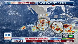 Tropical Depression 4-E expected to become Dalila soon