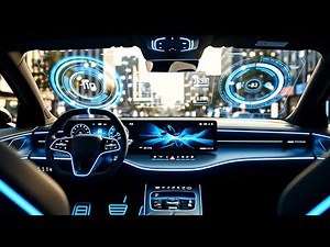 Concept Car 2030 — Holographic Displays & Smart Controls