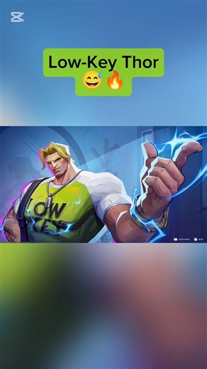 Thor | Low-Key Thor 😅🔥 #shorts #marvelrivals #thor