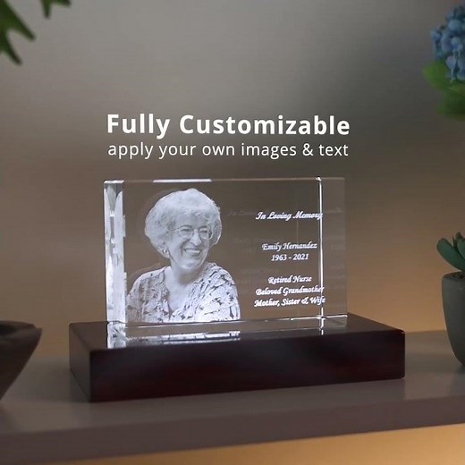 Capture Your Moment with a 3D Photo Crystal Gift