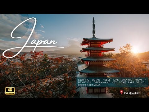 🇯🇵 Fly Over Japan in 4K | Cinematic Aerial Journey Through the Land of the Rising Sun