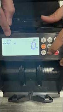 Money Counting Machine with UV Fake Note Detection – Multi Currency (USD, PKR, EURO)
