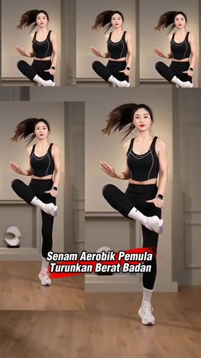 8.4K views · 169 reactions | Olahraga Senam Aerobik Cardio menurunkan berat badan dengan meningkatkan metabolisme. Lakukan gerakan senam aerobik selama 15 menit paling sedikit setiap hari. #senamaerobik #olahraga #senam #aerobik #sports #exercise #bodyworkout | Komunitas Musik Nusantara | Facebook