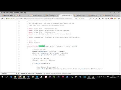 Joomla Tutorial MVC Component Development, step 4 Adding a Model