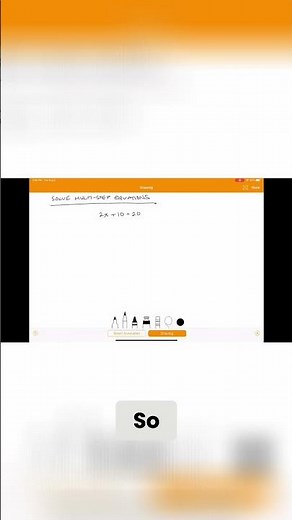 Unlock Multi Step Equations Solve 2x + 10 = 20 in Seconds!