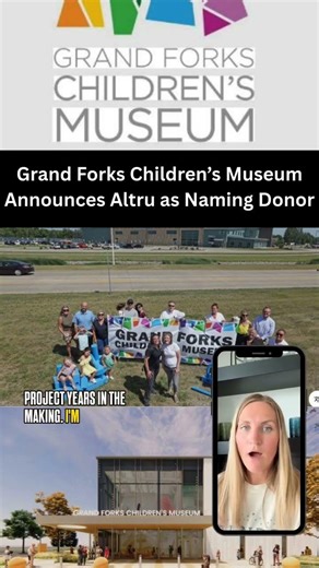 🧠 Big news for families and future learners— Altru Health System has signed on as the naming donor