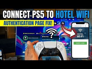 How to Connect PS5 to Hotel WiFi - Hilton, Holiday Inn, Marriott and more (Login Page Fix)