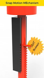 5.3K views · 58 reactions | Snap Motion Mechanism #manufacturing #productdesign #mechanism #machine #engineering #mechanical | Breno Cruz | Facebook