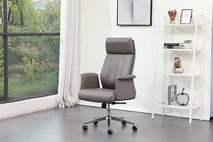 [Hot Item] Swivel Brown Leather Executive Office Chair