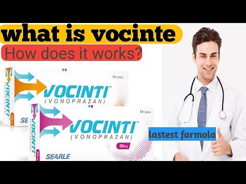 VOCINTI(VONOPRAZAN) ll Uses & side effect ll tablet 10mg &20mgll Rana Sharjeel Ahmed