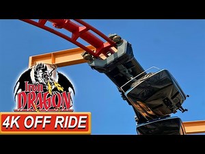 Iron Dragon (4K OFF Ride POV)- Cedar Point, Sandusky, OH